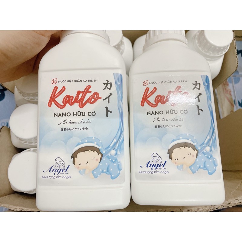 Nước Giặt Hữu cơ Kaito Nano 500g (quà tặng)