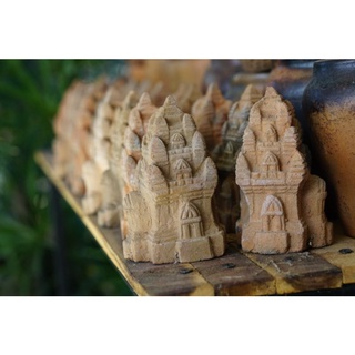 tháp champa mini đất nung