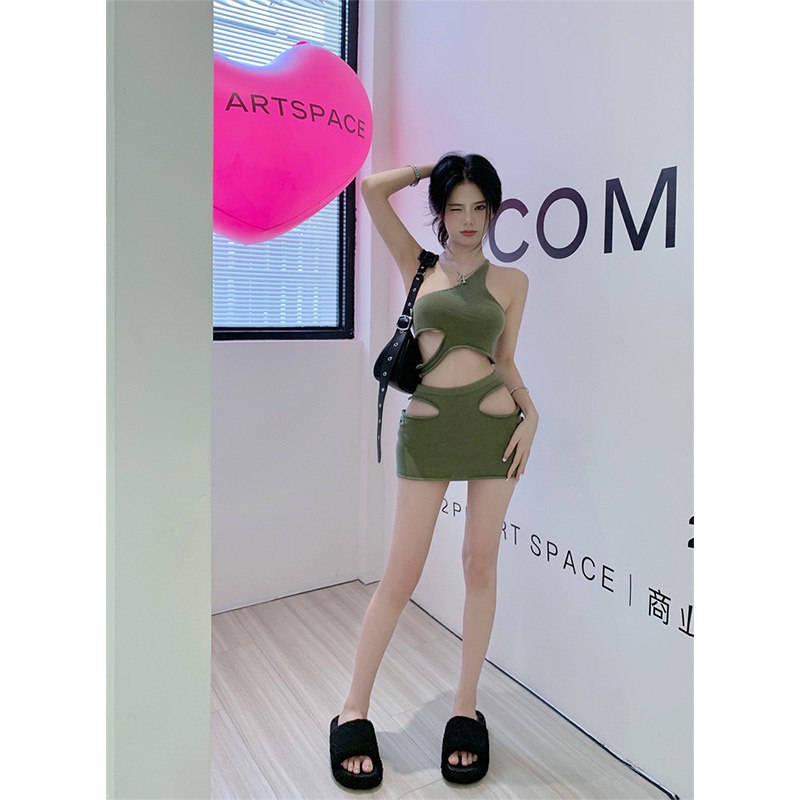 Áo Không Tay Lệch Vai Thời Trang Mùa Hè Dành Cho Nữ