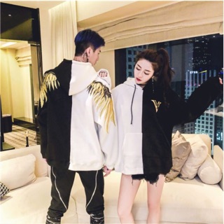 Áo hoodie cánh thiên thần quảng châu cao cấp
