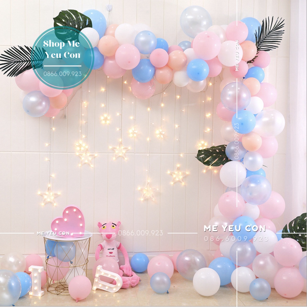 Trang Trí Sinh Nhật Cho Bé Trai Bé Gái 💕HOT SALE💕 ComBo Trang Trí Tiệc Thôi Nôi Đầy Tháng Siêu Đẹp