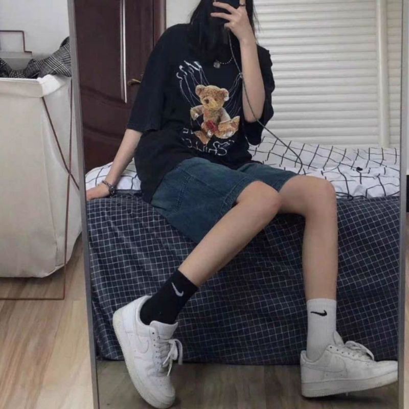 Tất nam nữ cổ cao thể thao thời trang cao cấp