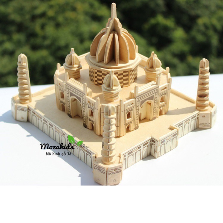 [Mã LIFE0503TOYS giảm 10% đơn 0Đ] Đồ chơi lắp ráp gỗ 3D Mô hình Đền TAJ MAHAL