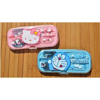 Bộ thìa dĩa Doraemon, Hello Kitty