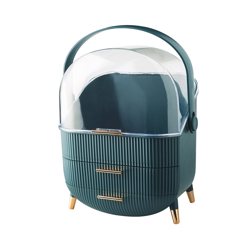 Hộp Đựng Mỹ Phẩm Chăm Sóc Da Chống Bụi Tiện Dụng