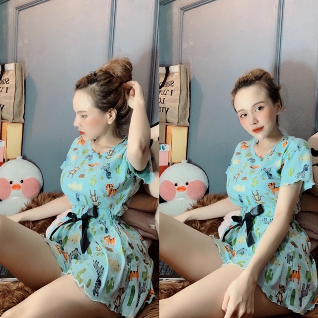 Set bộ quần ống rộng giả váy hình thú chất porip siêu xịn- freesize dưới 55kg- Carotshop | BigBuy360 - bigbuy360.vn