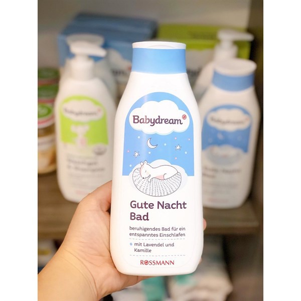 Sữa tắm ngủ ngon cho bé BABYDREAM 500ml