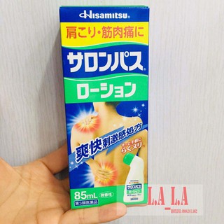 Dầu Nóng Xoa Bóp Salonpas Hisamitsu Nhật Bản 85ml