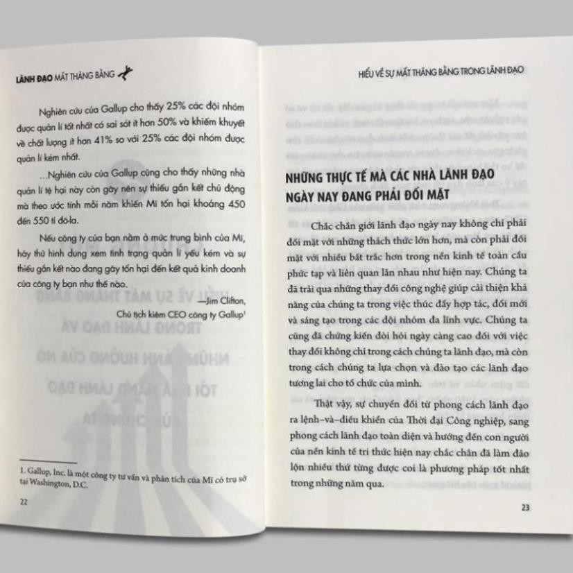Sách: Lãnh Đạo Mất Thăng Bằng - Lãnh Đạo Giỏi Cũng Đi Lệch Hướng &amp; Và 4 Nguyên Tắc Đế Trở Lại Quỹ Đạo [ Minh Long ]