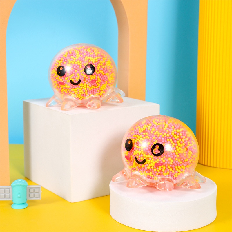 Đồ chơi squishy Giảm Stress Hình Bạch Tuộc Dễ Thương Cho Bé