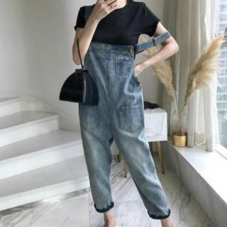 quần yếm jean thời trang nữ