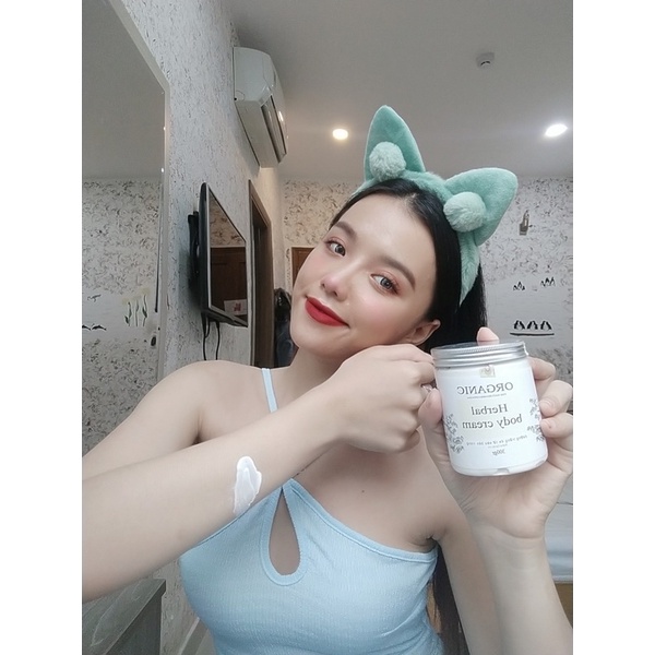 Kem body trắng da Herbal Natural 300GR [ SIÊU TRẮNG ] - Cửa hàng làm đẹp thiên nhiên handmade