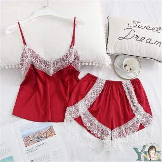 Set Đồ Ngủ Bằng Lụa Thời Trang Dành Cho Nữ