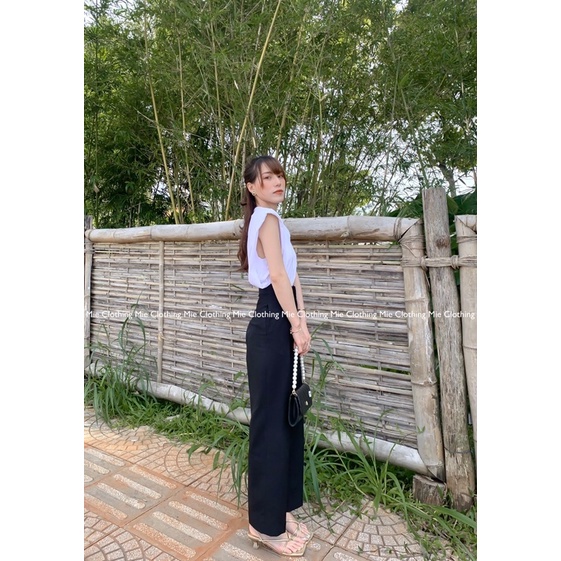 Quần Tây Mie chất Cotton ống đứng 22