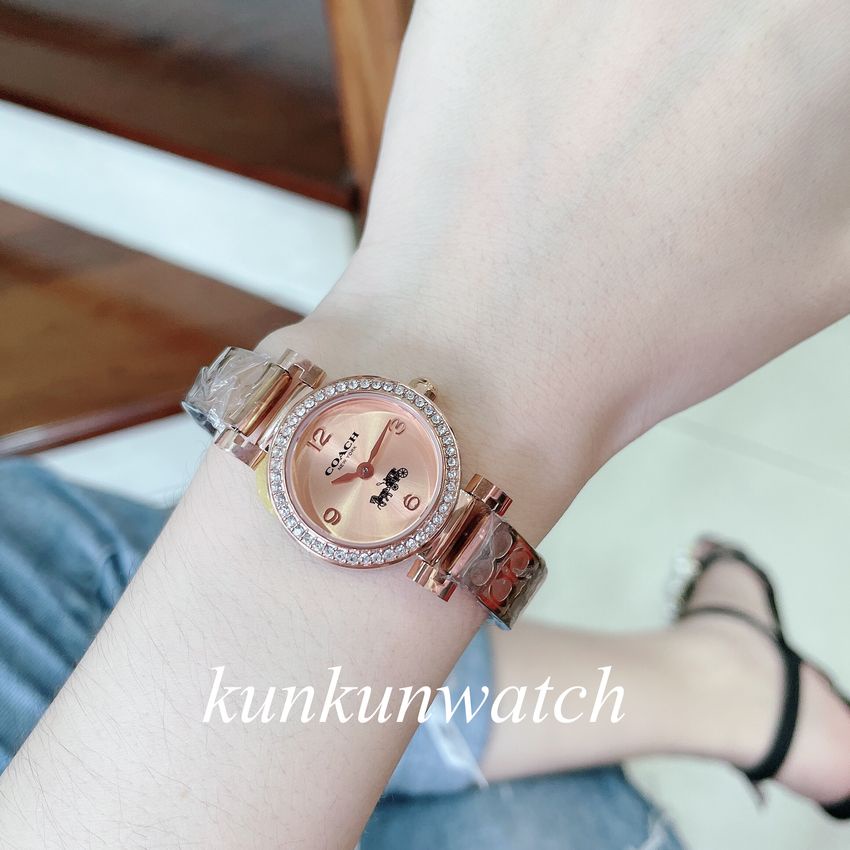 Đồng Hồ Nữ Coach 14502203 Dáng Kiềng Ôm Tay 24mm
