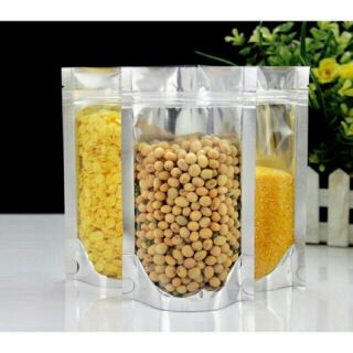 Túi zip bạc đáy đứng 1kg loại 1 size 20x28