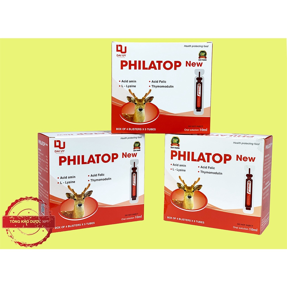 Phi-la-top ống nhựa- Hộp 20 ống Đại Uy