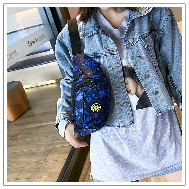 Túi Bao Tử Kết Hợp Đeo Chéo Ngực Phối Màu Phong Cách EMI BE35 | BigBuy360 - bigbuy360.vn