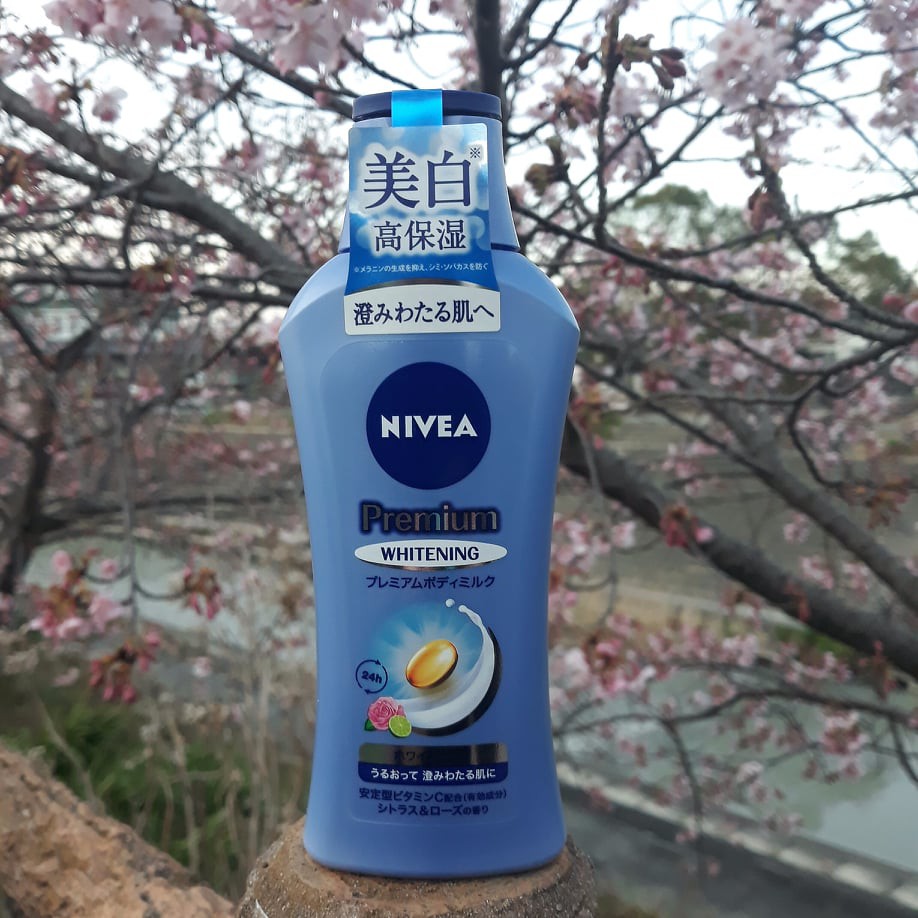 [Hàng Nhật Bản 100%] Dưỡng Thể Dưỡng Trắng Da Cao Cấp - NIVEA PREMIUM WHITENING 190g HG shop 17