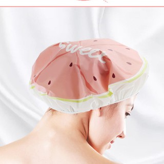 Mũ chụp tóc hình hoa quả siêu nhẹ