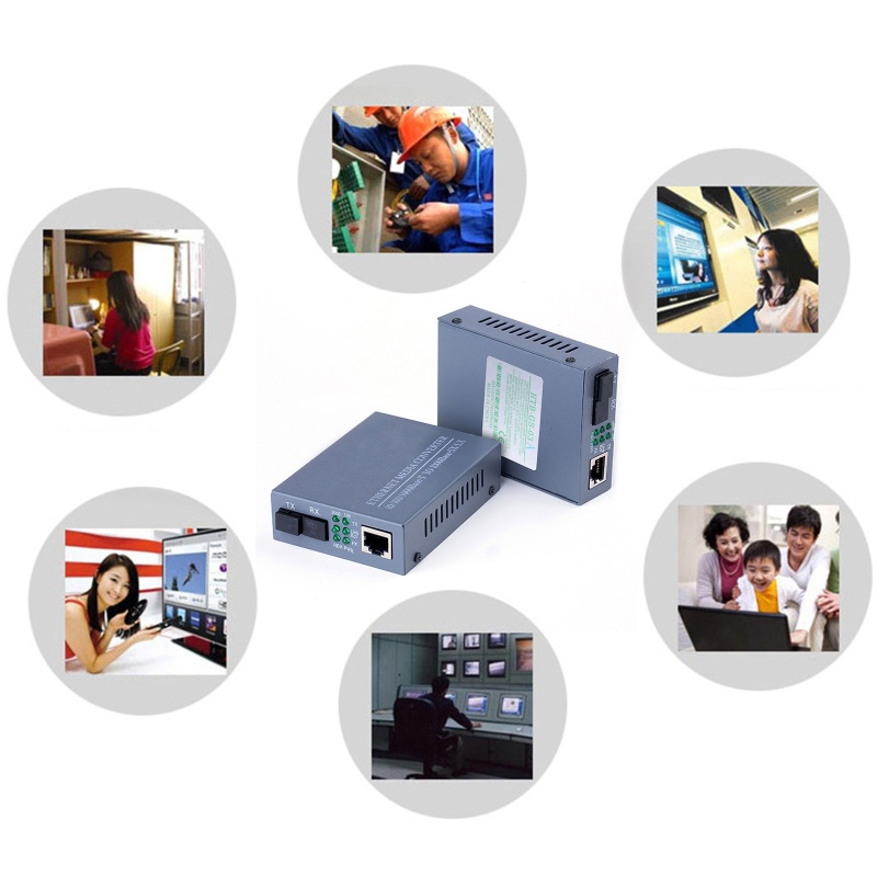 1 Cặp Adapter Truyền Phát Sóng 100m 25km 10 100m Mbps