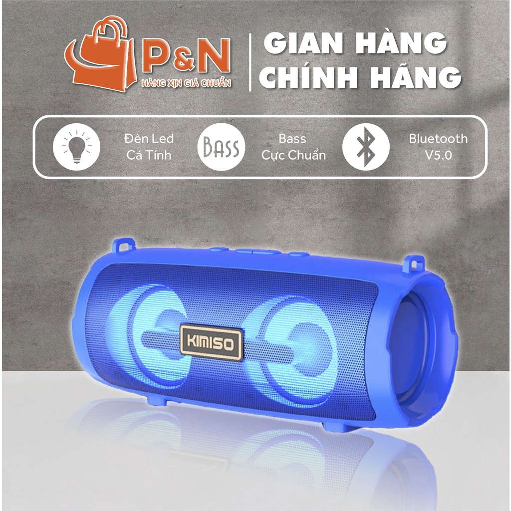 Loa Bluetooth Mini KIMISO KMS-225-Loa Nghe Nhạc Độc Đáo-Loa Bluetooth Kèm Dây Đeo