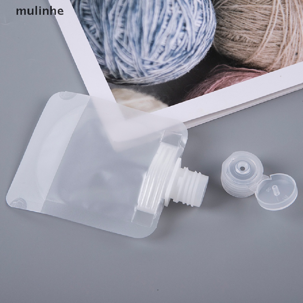 Set 5 Túi Đựng Dung Dịch Mỹ Phẩm Tiện Dụng Khi Đi Du Lịch