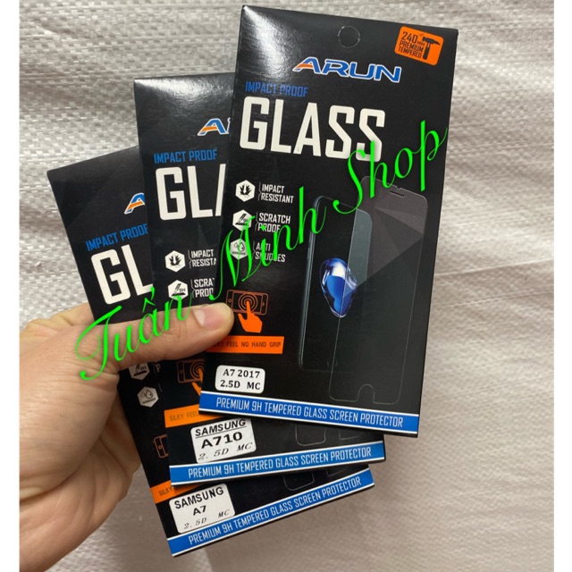 Dán cường lực Galaxy A7 - A710 - A720