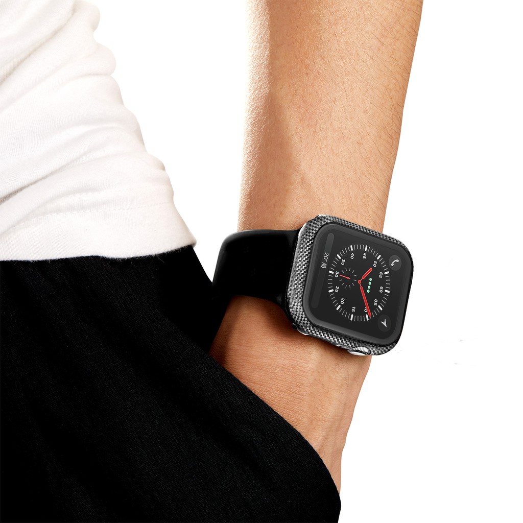Ốp Bảo Vệ Mặt Đồng Hồ Thông Minh Bằng PC Cứng Kèm Kính Cường Lực Cho Apple Watch 38 / 40 / 42 / 44 / 41 / 45mm Series 8 / 7 / SE / 6 / 5 / 4 / 3 / 2 / 1