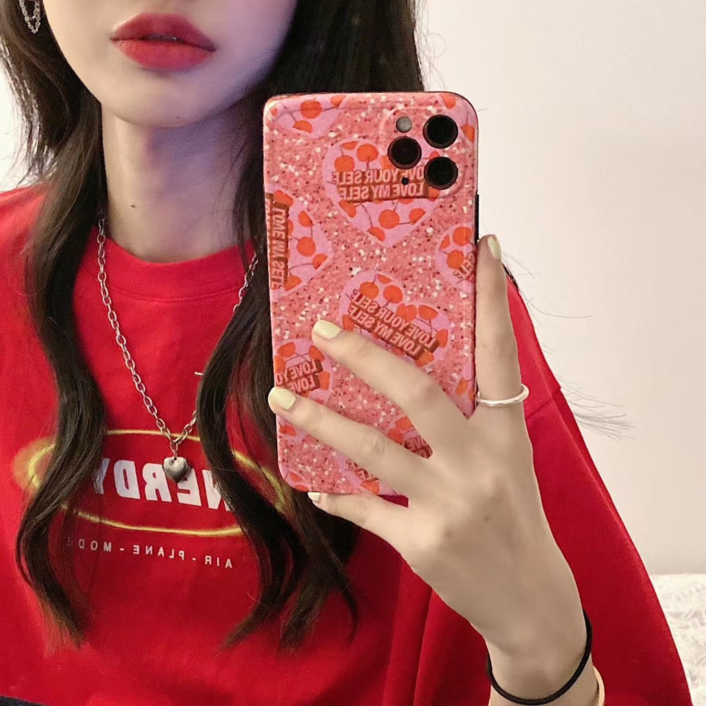 Girly pink love Ốp điện thoại dành cho iPhone11 11Promax 7Plus 7 8 8+ X XR XSmax SE2020 Ốp lưng Ốp Iphone  Ốp mềm mại vỏ điện thoại Ốp | BigBuy360 - bigbuy360.vn