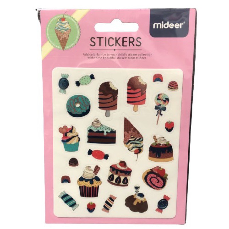 Bộ Hình Dán nhiều Chủ Đề Mideer Colorful Sticker MD4009 và 6 mẫu Avenir