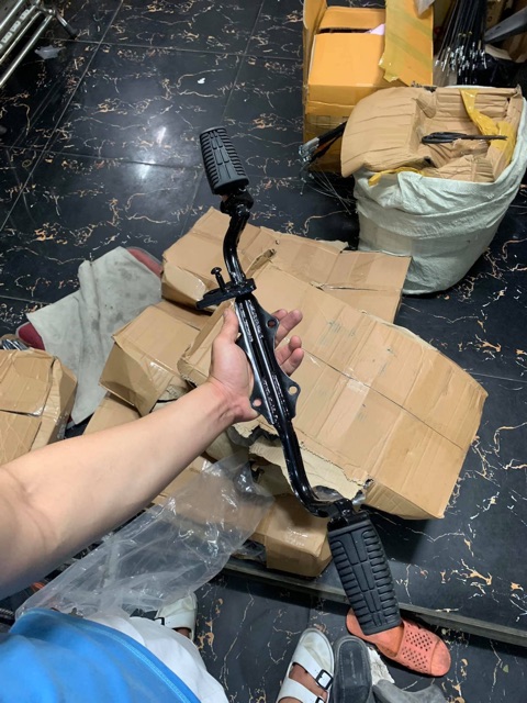 Gác chân đá xếp chế sẳn cho Wave Dream