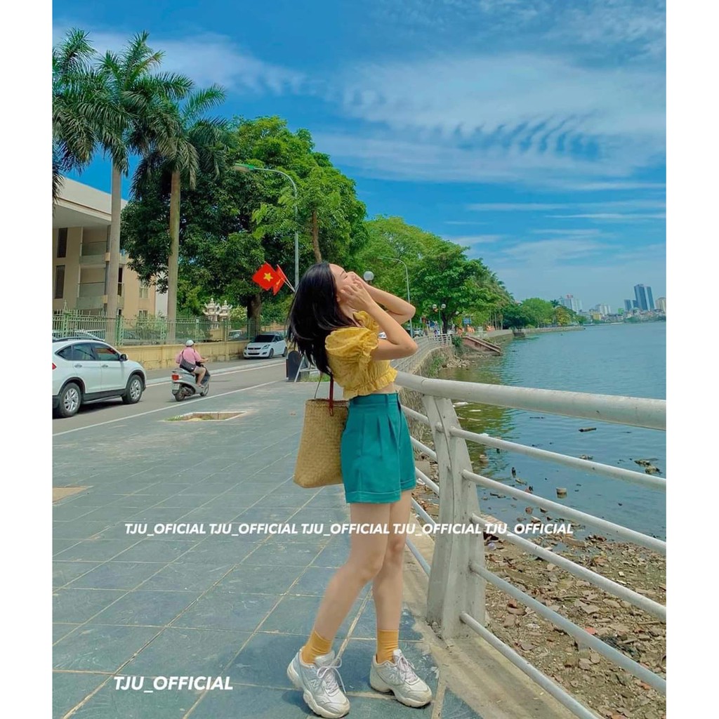 BÁN SỈ QUẦN SOC 3 MÀU GẬP GẤU CHO NỮ | BigBuy360 - bigbuy360.vn