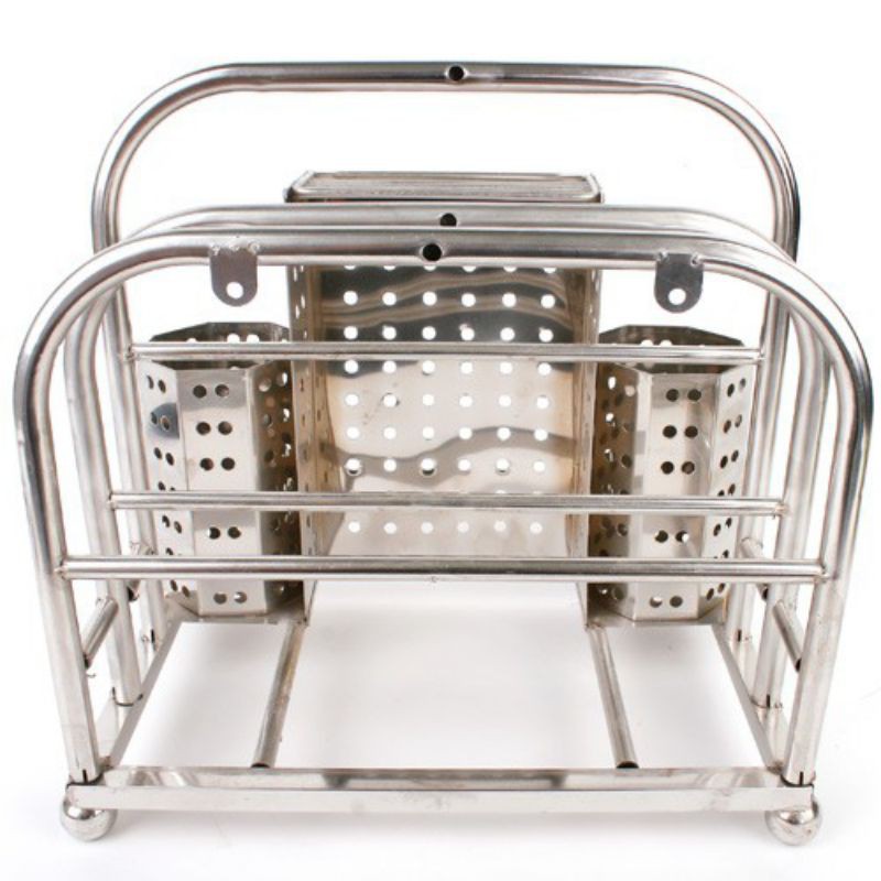 KỆ ĐỨNG CÀI,DAO  THỚT,ĐŨA INOX HÀNG DẦY ĐẸP