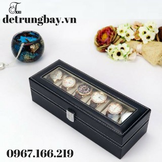 Hộp Đựng Đồng Hồ Vỏ Da Cao Cấp
