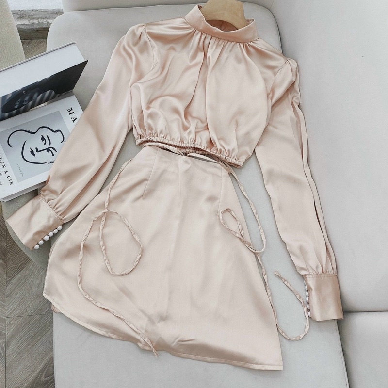 SET ÁO TAY DÀI + CHÂN VÁY