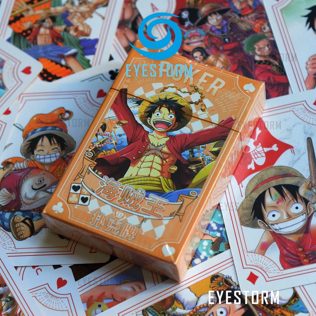 Bài tây anime ONE PIECE 5 - Đảo Hải Tặc, tú lơ khơ, manga - PokerS - 54 lá