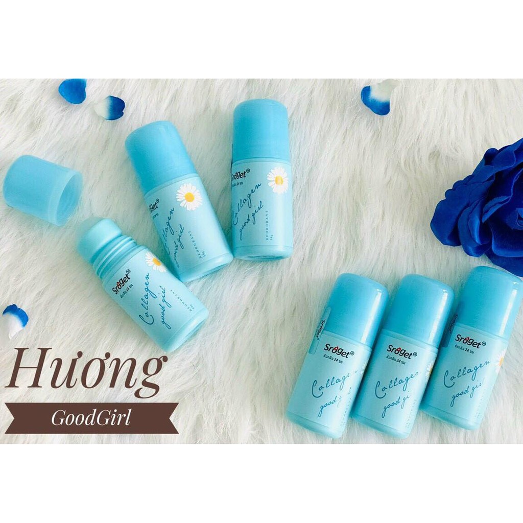 [Có Bill] Lăn khử mùi hương nước hoa 24h SROGET 50ml Thái Lan