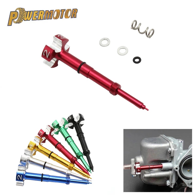 Ốc Vít Điều Chỉnh Nhiên Liệu CNC Cho Xe Mô Tô Địa Hình FCR MX Carb 4 Stroke