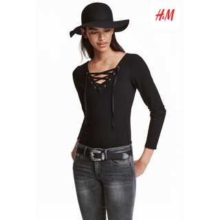 Áo Thun Tăm Đan Dây H&M