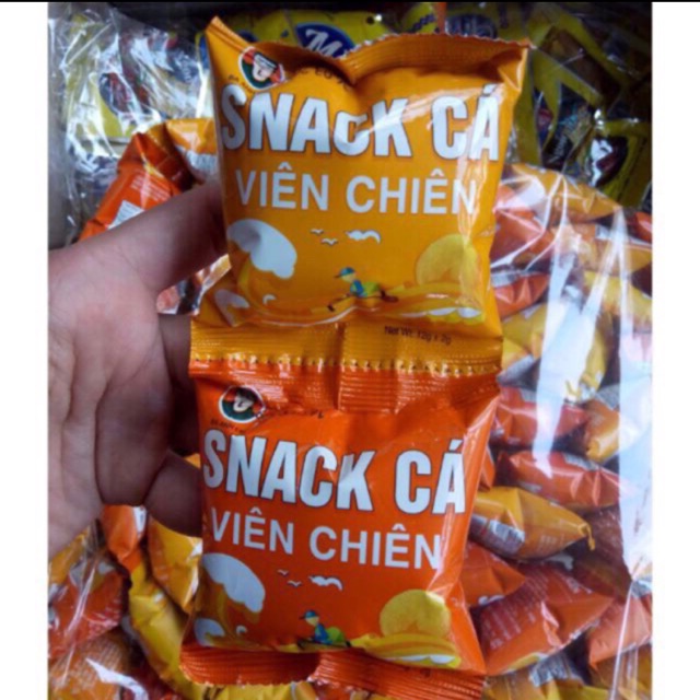 Snack cá viên chiên 50 gói