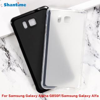 Ốp Điện Thoại TPU Silicon Mềm Bảo Vệ Cho Samsung Galaxy Alpha G850F Samsung Galaxy Alfa