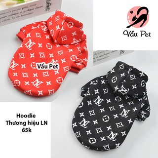 Áo Hoodie thương hiệu LN - Áo chó mèo thú cưng