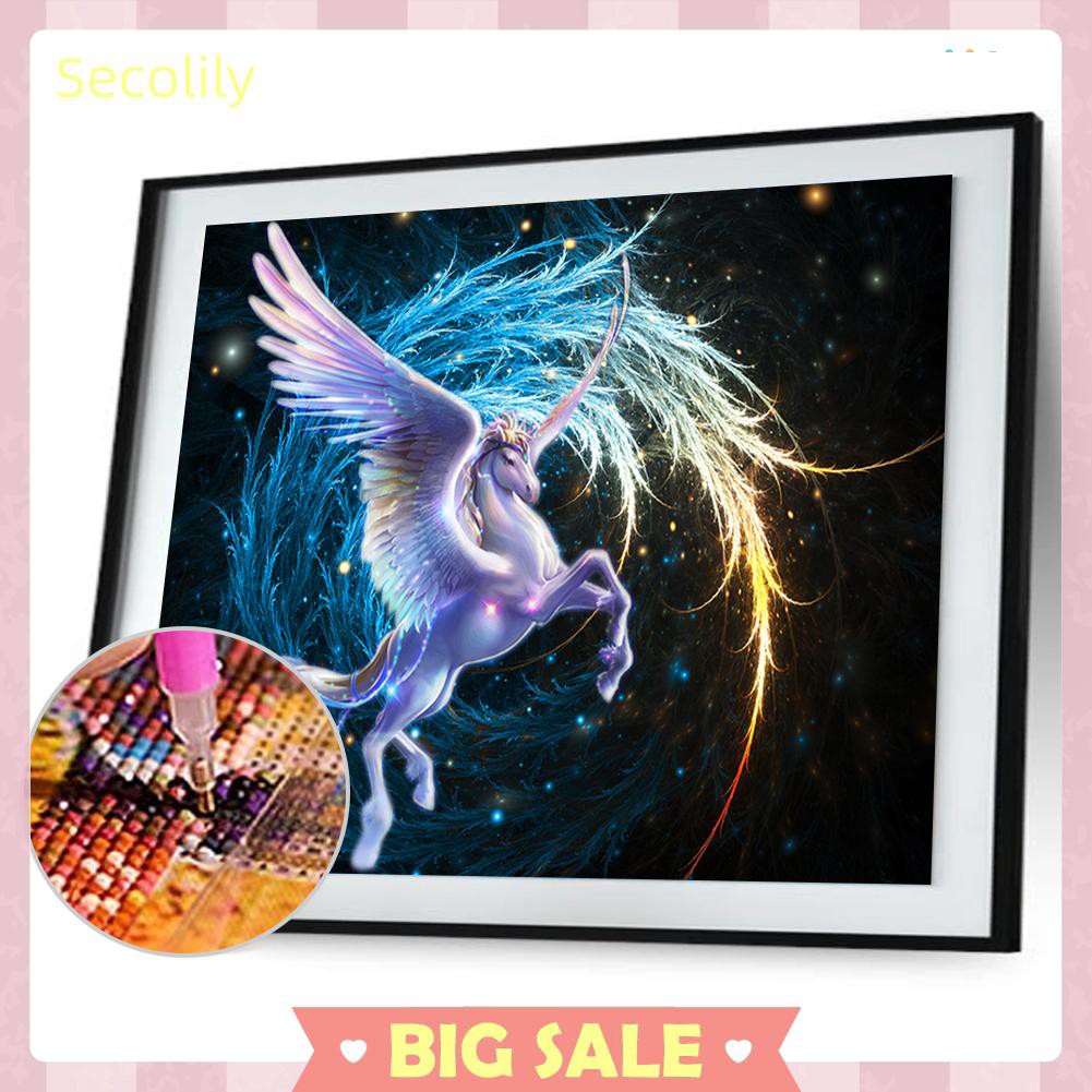 Bộ Tranh Đính Đá 5d Tự Làm Hình Động Vật Đáng Yêu