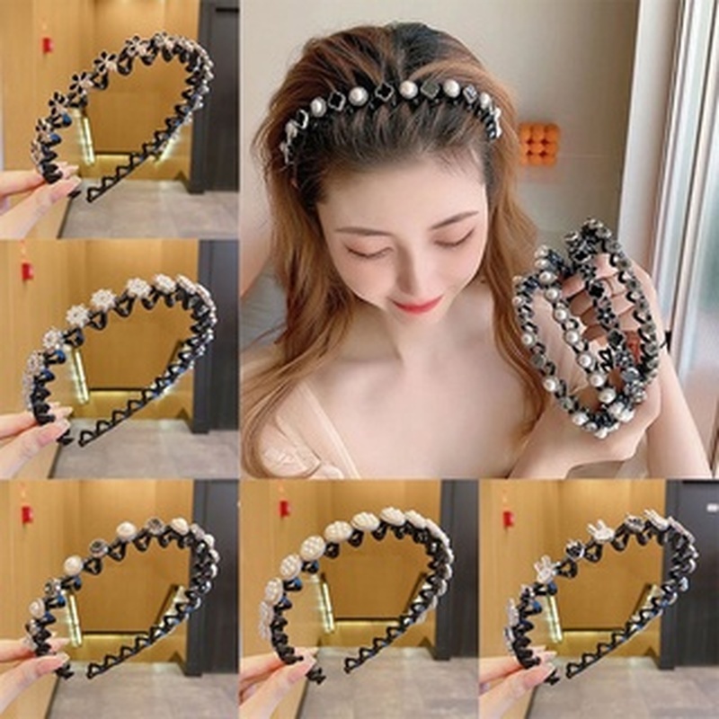 Cài tóc đính ngọc trai giả thời trang Hàn Quốc cao cấp