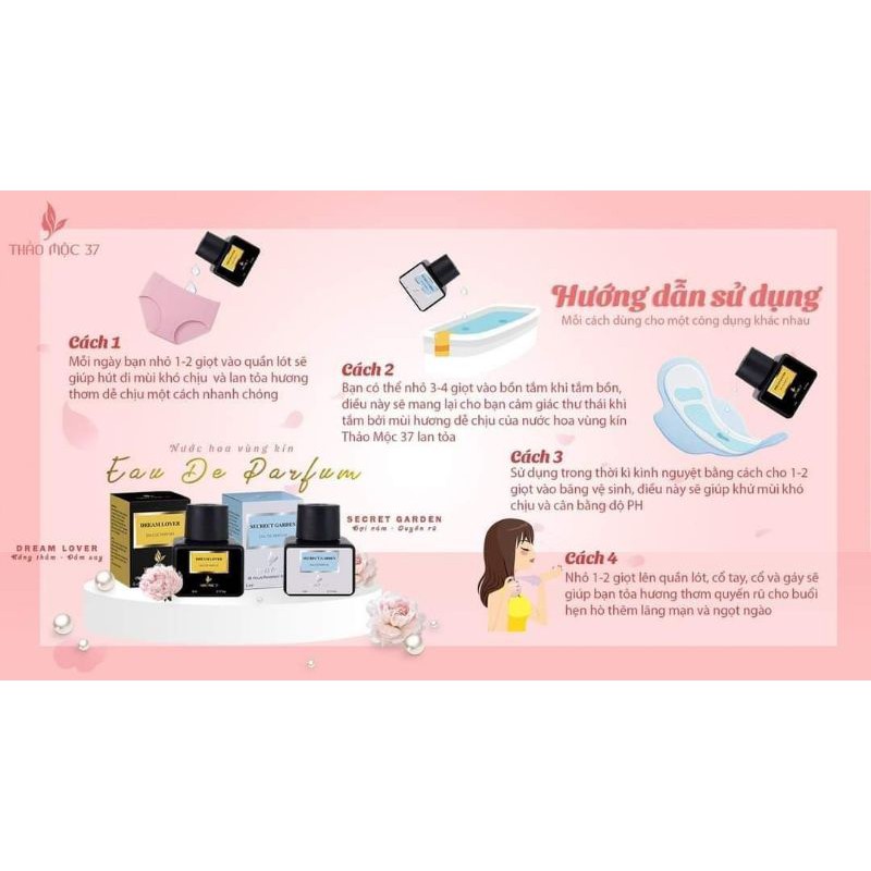 Nước Hoa Vùng Kín Mimosa love Thảo Mộc 37