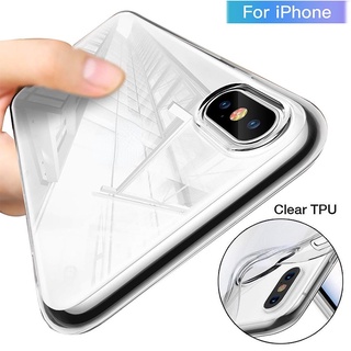 Ốp điện thoại từ TPU dẻo trong suốt chống sốc cho iphone 6 6s 6p 6sp 7 8 7p 8p X XS XR XS max