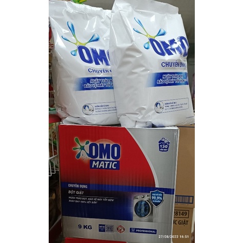 Bột giặt OMO 9kg Chuyên Dụng