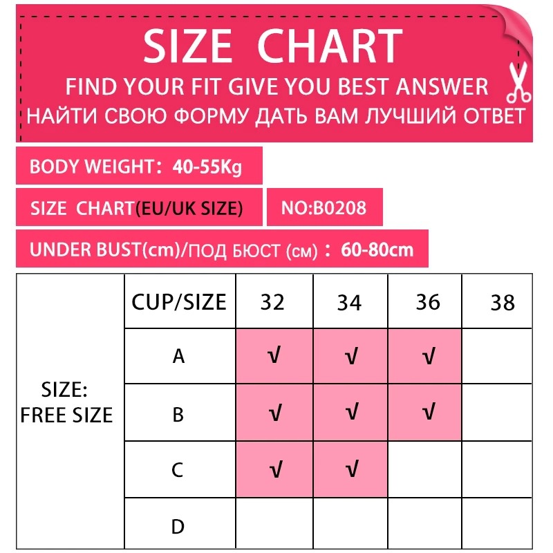 Áo lót vải cotton Không Đường May Có Đệm Nâng Ngực Plus Size Dành Cho Nữ