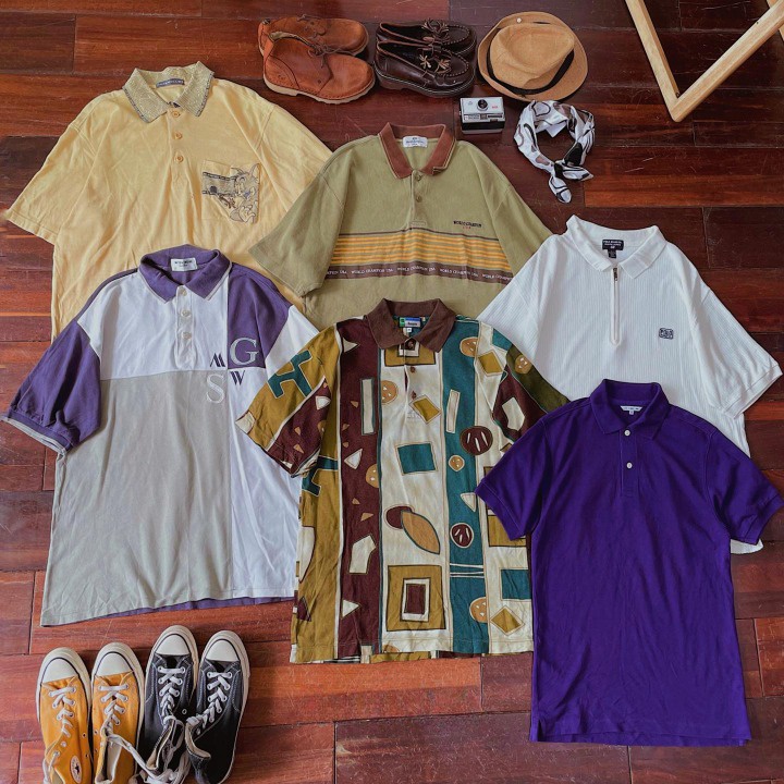Áo Polo Nam, Áo Thun Polo Cổ Bẻ, Áo Thun Polo Nam 2Hand Chất Vải Cotton Cao Cấp Secondhand - Mẫu 2